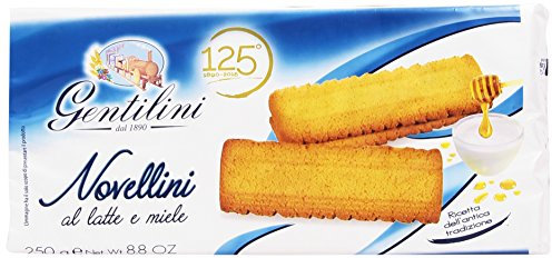 Gentilini Novellini, Biscotti al Latte e Miele - 250 gr