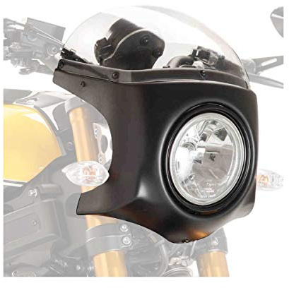 Puig 9554W Retro-Halbschalenverkleidung universelle Ersatzhalterungen Retro-Halbschalenverkleidung Ø 180 mm, hergestellt für sicheren Austausch und Montage, Transparent