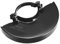 sourcing map 4 Wheel Guard Black for Rotary Tool