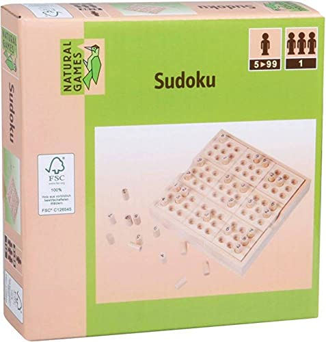 Natural Games Sudoku 14x14x2,5 cm