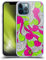 Head Case Designs Neon Pink And Green Vivid Swirls Soft Gel Case [Military Grade Protection] Compatible With Apple iPhone 12 Pro Max