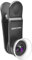 Adcom 12x/24x Macro Mobile Phone Camera Lens with Lens Hood - Compatible with All iPhone & Android Smartphones (Black)