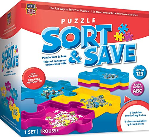 Sort & Save - Puzzle Piece Trays