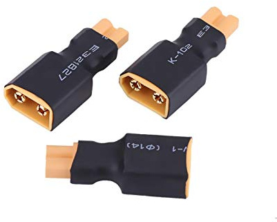5pcs XT30 zu XT60 RC Drone Connector Adapter Battery Converter Plug(XT30 weiblich auf XT60 männlich) Adapterstecker für Modellflugzeugbatterien