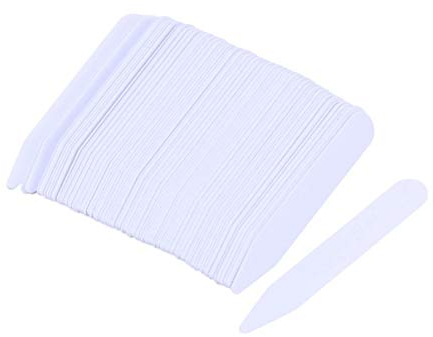 Kragenstäbchen 200 Stück Kunststoff Nylon 3 Größen 5 Cm 6 2 Cm 7 Cm Hemdkragenstütze Formelle Herrenkleidung