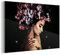 MuchoWow Glasbild Glasfoto Wandbild Bilder Deko 150x100 cm Blossom - Frau - Rosa - Luxus
