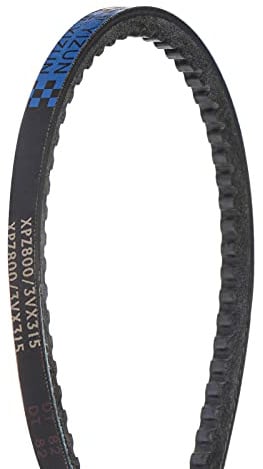 sourcing map XPZ-800 V-Belts Drive Belt 800mm Pitch Girth 10mm Width 8mm Height Rubber for Power Transmission