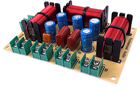 Jpdisdd Audio Crossover Un 4 120W Crossover + Midrange + Frequenzteiler Hohe KTV Crossover Professionelle