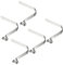 PATIKIL 10x8mm 5Pack Kayak Paddel Druckknöpfe Poltaster Feder Klammern Stahl Hohlknopf Verriegelung Rohr Einzelstift für Camping Vorzelt Zeltstangen