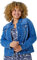 Roman Originals Jean Denim Jacket for Women UK - Ladies 100% Cotton Summer Casual Stretch Crop Smart Utility Trucker Biker Fitted Vintage Wash Faded Classic Jeans Work - Blue Plus - Size 18