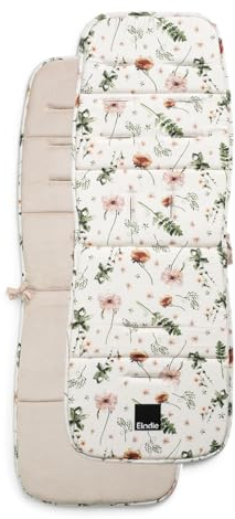 Elodie Details Universelle Kinderwagen Sitzauflage Wendbar Gepolstert und Waschbar Einlage Kinderwagen CosyCushion Buggy Auflage - Meadow Blossom