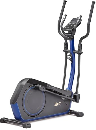 Reebok FR30 Magnetic Elliptical Cross Trainer for Smart Full Body Home Workout & Low Impact Cardio Fitness, w/ 9KG Flywheel, 15” Stride, Tablet Holder, Bluetooth, LED Touchscreen, 32 Resistance Levels