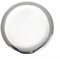 Bass Drum Enhancer Tor Insert Hole Protector Silber Schutz Aufkleber Teile