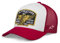 Alpinestars Herren Heritage Trucker HAT Baseballkappe, Weiß/Rot, One Size