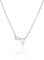 HSWYFCJY Halskette Damen Silber Herz Kette mit Buchstabe V 316L Edelstahl Initialen Anhänger Verstellbar Namenskette 45+5cm Personalisierte Schmuck Geschenke für Frauen Mädchen