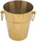 Stainless Steel Silver Champagne Wine Bucket Punch Drink Ice Cooler Party French Style (Gold L)