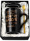 Birthday Thank You Gifts for Men, Sometimes You Forget You're Awesome - 14oz Unique Black Ceramic Inspirational Coffee Mug with Gold Print, Christmas Presents for Friends Husband Employee, Gift Boxed
