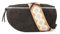 lePelou Bauchtasche aus Veloursleder, Wildleder Bauchtasche, Festival Tasche, Cross Body Tasche, Gürteltasche, Geschenk (Dunkelbraun 1, M)