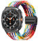 Vozehui Bracelet Solo Loop Tressé Compatible avec Samsung Galaxy Watch 7 Ultra Bracelet 47mm 2024, Elastique Nylon Souple Réglable Boucle Magnétique Bracelet de Remplacement
