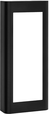 Doorbell Faceplate Compatible with Ring Wired Doorbell Pro (Video Doorbell Pro 2) Faceplate -(Black)