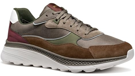 Geox MAN U SPHERICA ACTIF X1 Sneakers Dove Grey/BROWNCOTTO 41_EU