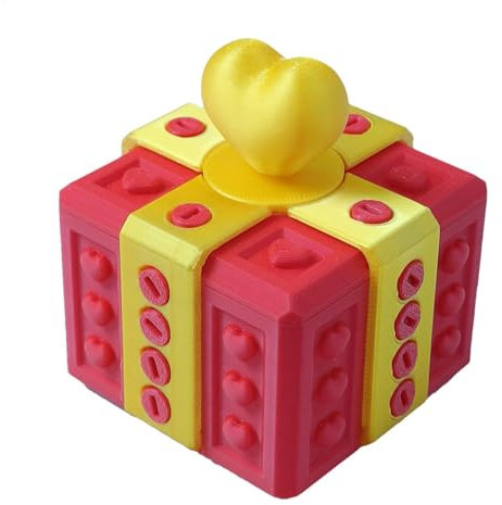 Zunetsutock Prank Screw Box, Printed Prank Box Funny Gag Box with Screws, Puzzle Card Container Novelty Urkomous Prank Case for Birthday