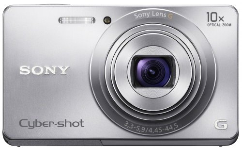 Sony CyberShot DSC-W690 Digital Camera 16.1 Megapixel with 10x Optical Zoom and 3.0-inch LCD Silver (Renewed)