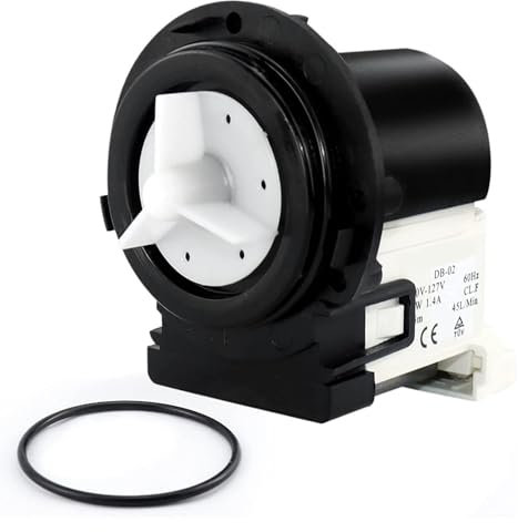 Zhyepou Moteur de Pompe de vidange for Lave-Linge 4681EA2001T AP5328388, Compatible avec Les Lave-Linge Kenmore LG, Moteur de Pompe de vidange de Remplacement Haute efficacité