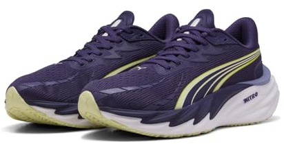 PUMA Velocity Nitro 4 Laufschuhe Neutralschuh Damen lila - deep Plum-Apple Spritz 37,5