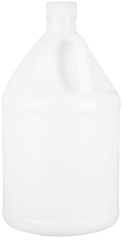 NIYANGLE 1 Gallon Plastic Water Bucket Jug with Lid, Excellent Sealing Performance, Space-saving Capacity, Multipurpose Storage Container for Home and Office Use
