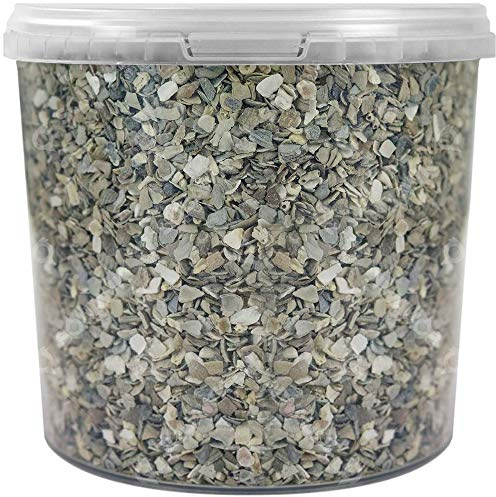 SQUAWK Mixed Poultry Grit | Premium Quality Natural Food Mix | Added Oyster Shell | Rich in Vitamins and Calcium | Strong Beaks Tough Bones & Large Eggs | Chicken Hen Duck Goose Development (2.5L Tub)