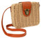 Sacs à Bandoulière Sac de paille Corps croisé Plage d'été Bourse Petit Tissé Messenger Cabas pour femmes Fait main Bohème Style pour Voyage, Date et Vacances