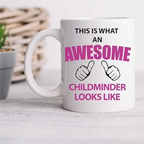 60 Second Makeover Limited This is What an Awesome Childminder Looks Like Mug Thank You Present