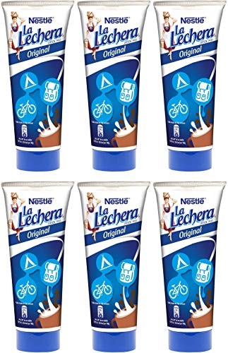 Nestlé La Lechera Leche Condensada - Tubo de leche Condensada - Caja de 6 x 170 g