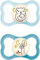 MAM Succhietti Air Night 6+, silicone, conf. Doppia, maschio, Azzurro & Crema