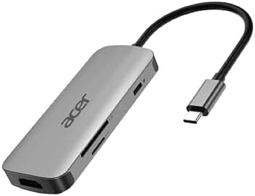 ACER 7in1 Type C dongle 1xHDMI 3xUSB 3.2 1xSD/TF 1xPD