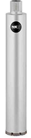 MSW Corona de Diamante Broca Diamantada MSW-DCD-450/82-PRO (Tipo de vástago G1, Rosca 1 ??'', Dimensiones: 450 mm x 82 mm)