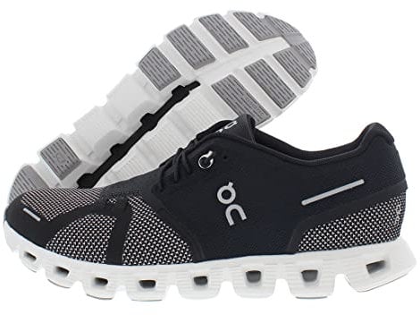 On Women's Cloud 5 Sneakers, Black | Alloy, 40 EU