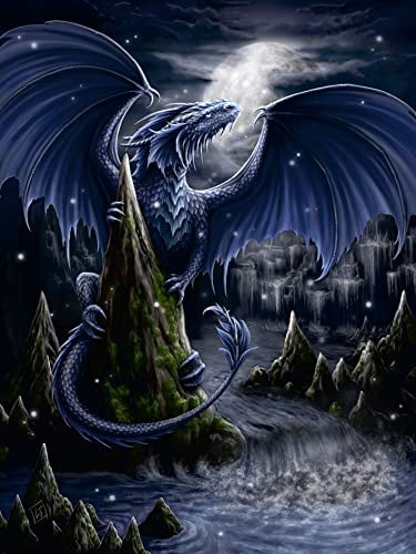 Ravensburger - Puzzle 1500 Teile - Der blaue Drache