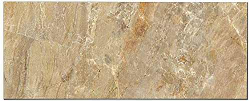 Panorama Spritzschutz Oranger Marmor 60x200 cm - Küchenrückwand Platte - Küchenwand - Küche Selbstklebend