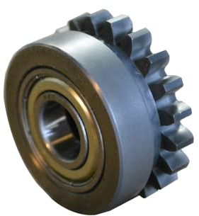 Andruckrolle DV 25 | Glatt | für Stahl- und Aludraht