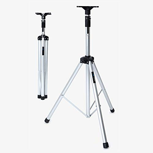 Support de trépied pour chauffage de terrasse électrique, support de support pour chauffage extérieur en métal, transport facile, hauteur télescopique réglable, support spécial portable pour