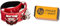 LP Latin Percussion LP861190 Foot Tambourin LP188 & Latin Percussion LP442F Finger Shots Shaker