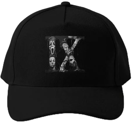 Baseballmütze Ice Nine Kills Baseballmütze Sommermütze Herren Damen Frühling Sport Outdoor Cap Einfarbige Kappe Bedruckt Schwarz Sonne