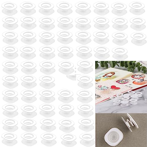 CYFUN DESIGN 60-teiliges Action-Wackel-Set, selbstklebende Mini-Wackelfedern, um Ihren interaktiven Karten Bewegung zu verleihen, Wobbler, Mover, DIY, Scrapbooking, fügen Sie etwas Action zu Projekten