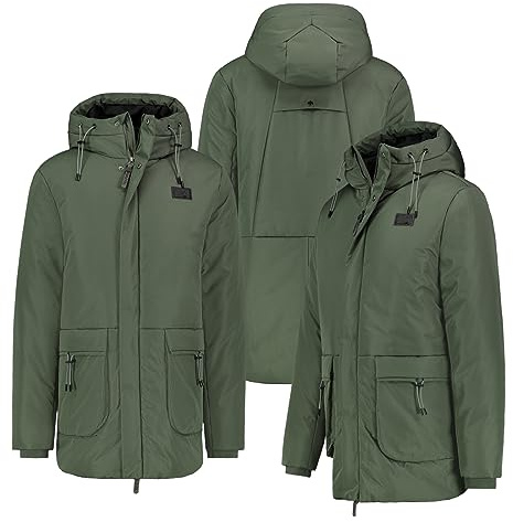 Sublevel warme Herren Winter Jacke Parka Outdoor Luxus Anorak Wintermantel leicht und sehr gut wärmend