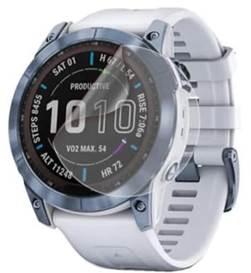 Renwox 5pcs pellicola idrogel screen protector per Garmin Fenix 6X / Fenix 6X Pro Smartwatch Pellicola protettiva flessibile HD trasparente TPU [Touch Sensitive] [Bubble Free]