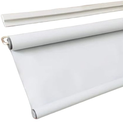 Vollschattierungs- und Verdunkelungsrollo, einziehbare Sonnenschutzrollos, automatischer Federvorhang, Verdunkelungsrollos für den Innenbereich, Breite x Höhe (130 cm x 200 cm (51,2 Zoll x 7