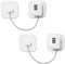 YTOOK 2Pcs Square Digital Password Refrigerator Lock, Child Safety Window Lock Cabinet Lock, Adhesive Safety Kids Lock Suitable Freezer Door File Drawer Cabinet Cupboard Windows (White)