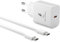 25W Chargeur USB C Secteur Charge Rapide pour Samsung Galaxy S25, S24, S23, S22, S21, S20+, FE, Ultra, A15, A54 5G, A55, A56, A34, A35, Note 20, 10, 9, avec câble 1.5M, Adaptateur Super Fast Secteur